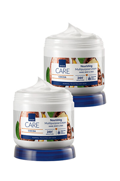 AVON Kakao Yağı Yüz, El ve Vücut Kremi 400 Ml. İkili Set