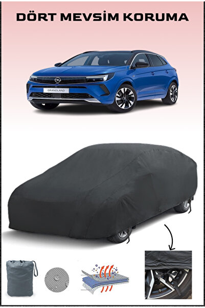 Breen Siyah, OPEL GRANDLAND, Araba Brandası, Oto Örtüsü, Araba Çadırı