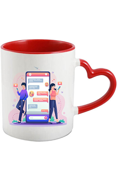 StoryGift Romania Cana Cu Telefon, Mesaj, Intalniri, Dragoste, Cuplu, Multico...