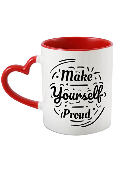 StoryGift Romania Cana cu Mesaj Motivational in Engleza Make Yourself Proud, ...