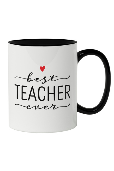 StoryGift Romania Cana Cu Text In Engleza Best Teacher Ever, Inimoara Rosie, ...