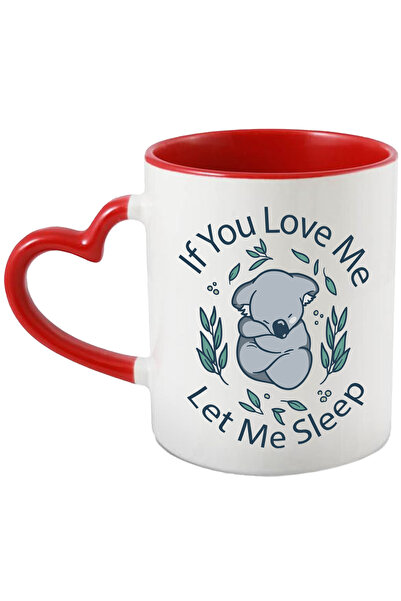 StoryGift Romania Cana Cu Mesaj In Engleza If You Love Me Let Me Sleep, Koala...