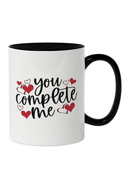 StoryGift Romania Cana Cu Text Romantic In Engleza You Complete Me, Jumatatea...