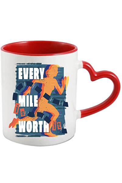 StoryGift Romania Cana Cu Mesaj In Engleza Every Mile is Worth It, Traseu, Al...