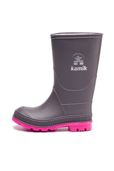 Kamik girls' rubber boots EK6149 grey