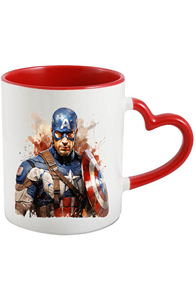 StoryGift Romania Cana Cu Captain America, Scut, Avengers, Marvel, Supereroi,...