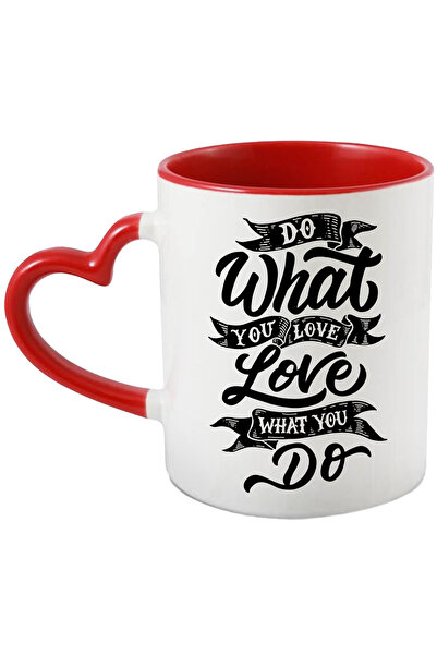 StoryGift Romania Cana Cu Mesaj In Engleza Do What You Love Love What You Do,...
