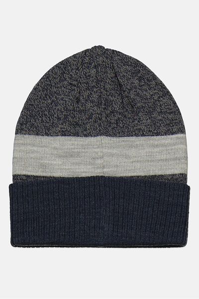 Levi's Men Brand Logo Knitted Beanie, Blue
