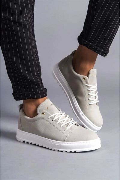 Store Slw152 Cool Lace-Up Suede Men's Casual Sports Classic Shoes Sbt - Gray
