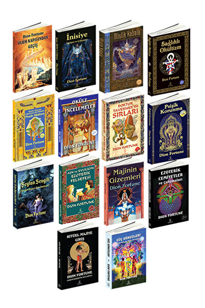 Hermes Yayınları Dion Fortune - 14 Kitaplık Fırsat Seti
