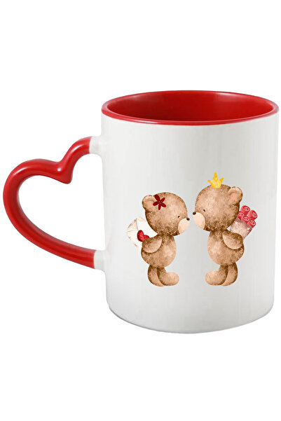 StoryGift Romania Cana Cu Ursuleti, Coroana, Buchet De Flori, Scrisoare, Mult...