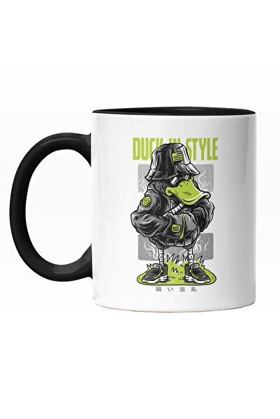 StoryGift Romania Cana Cu Portret Rata Gangster Ochelarii De Soare Hanorac La...