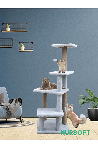 Nursoft Premium Scratching Board Multi-Layer Long Size Large Size Cat Seat Scratching Protector