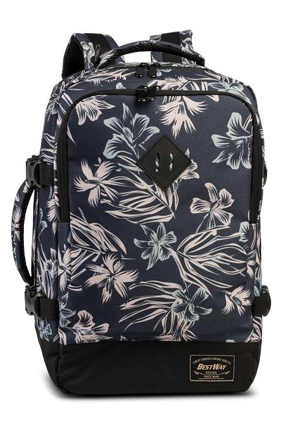 BESTWAY Travel Backpack, Wizz Air/ryanair 40 X 25 X 20 Cm, Pro Small, , F40290-r, Navy/beige