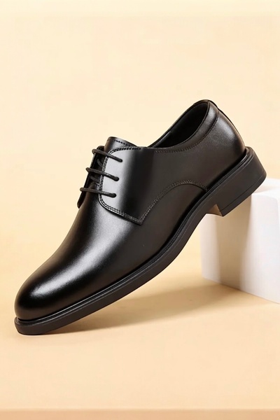 BENGAL 100% Genuine Leather Men's Classic Groom Shoes