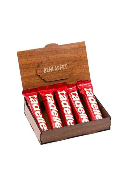 Nostaljik Lezzetler Sevdiklerinize Özel Ahşap Hediye Kutusunda 5 Adet Tadelle...