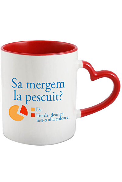 StoryGift Romania Cana cu Anexa Procent Mesaj Haios iubitorii De Pescuit Natu...