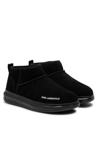 Karl Lagerfeld ghete de damă până la gleznă KL44522 negre