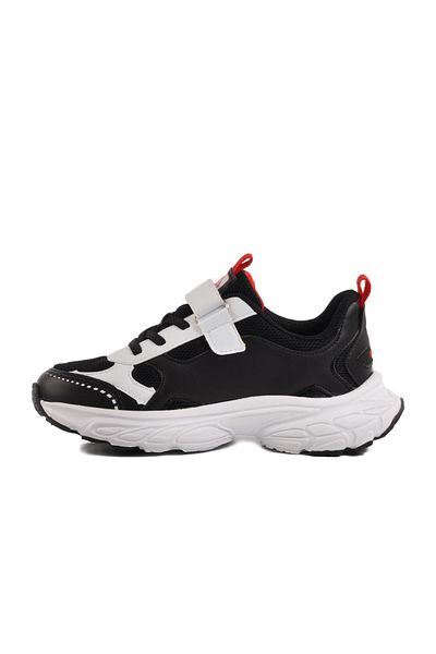 WALKWAY 1866 F Black-Red Children's Sports Shoes