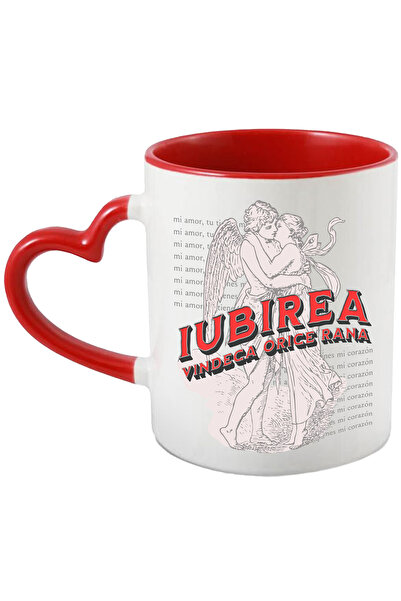 StoryGift Romania Cana Ingeri sarutandu-se statui iubirea vindeca, 330ml, Cer...