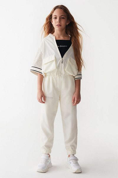 HAUSEkids 8-14 ani Glow Girl Pantaloni-Ecru