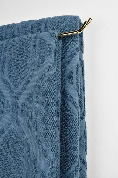 birizmoda Tomy Jacquard Bath Towel - Dark Blue