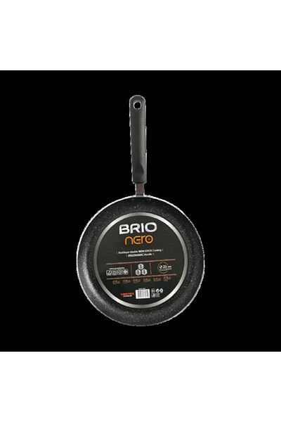 BRIO Stamped aluminum pancake pan, diameter 25 cm, mineral particle coating