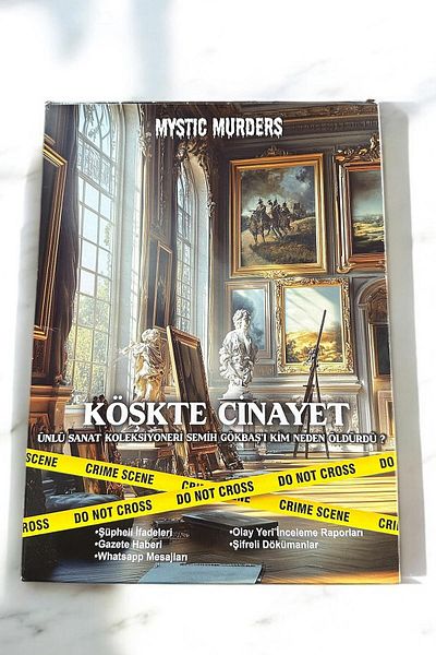 TAKIŞTIR Detective Murder Solving Game -Murders at the Corner
