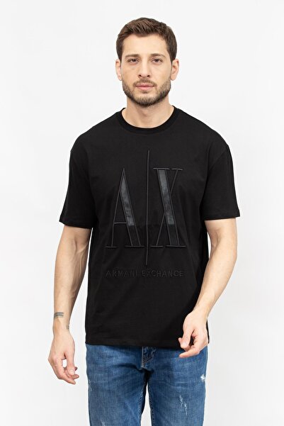 Armani Exchange Erkek Bisiklet Yaka T-Shirt