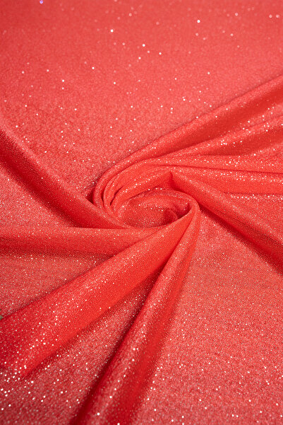 Kumaş Deposu Violet Nar Çiçeği Simli Tül