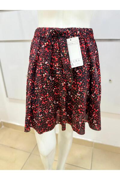 Esterella volanlı kız şort etek /volanlı çiçek desen mini şortlu etek/ mini y...