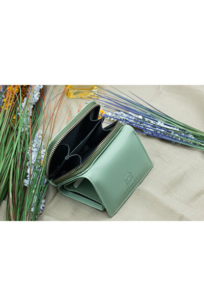 Womancraft Dámská peněženka se zipem a přihrádkou na papír a mince