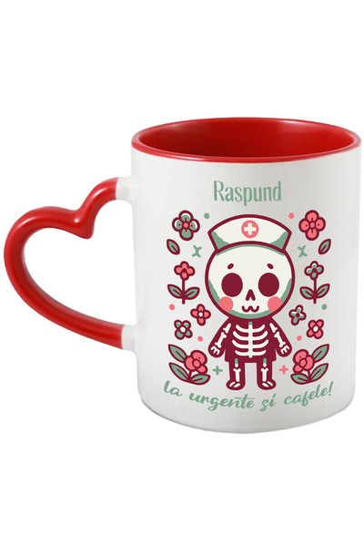 StoryGift Romania Cana asistenta medicala raspund la urgente si cafea, 330ml,...