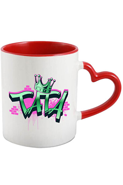 StoryGift Romania Cana cu Coroana Regala Stil graffiti Stradal Text tata Fami...