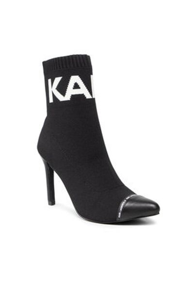 Karl Lagerfeld ghete de damă până la gleznă KL31361A negre