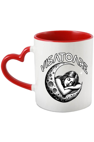 StoryGift Romania Cana Fata dormind pe luna text visatoare, capul in nori, 33...