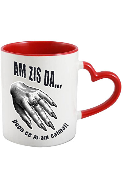 StoryGift Romania Cana Inel Logodna Mana Femeei Text Haios Am zis DA Dupa Ce ...