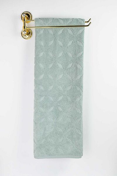 birizmoda Αφήστε την πετσέτα μπάνιου Jacquard - Πράσινη