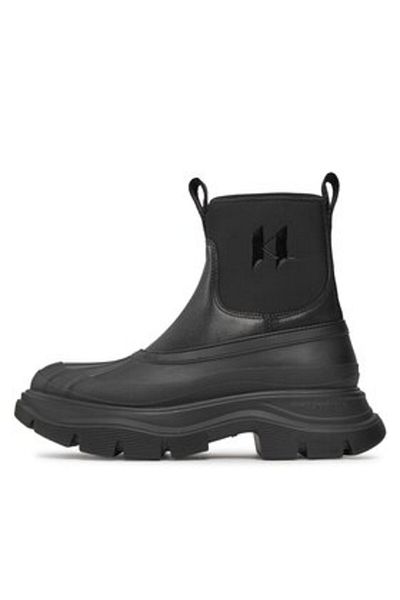 Karl Lagerfeld ghete de damă până la gleznă KL42970 negre