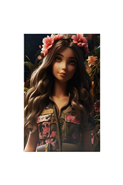 StoryGift Romania Tablou Canvas: Călătoria Nopții În Peisajul Viselor Fata Cu...