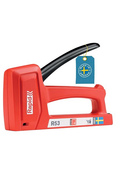Rapid R53 Stapler, Staple Height (4-10mm), Staples No. 53, Made in Sweden