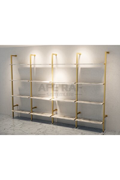AFE DEKOR Mağaza Raf Sistemi, Askılık Sistemi, Butik Rafı, Mağaza Stand, Giyinme Odası-375*250