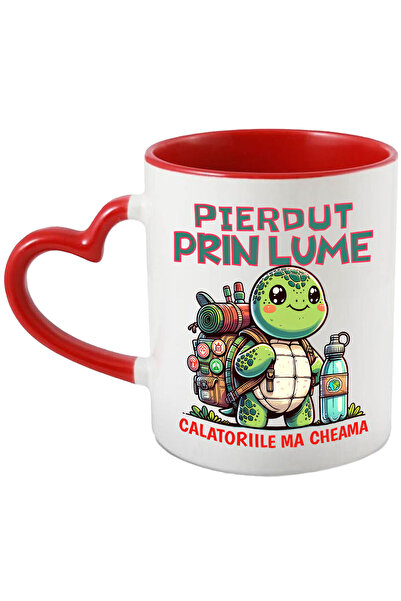 StoryGift Romania Cana cu Broasca Testoasa Cu Rucsac Si Apa text pierdut Prin...