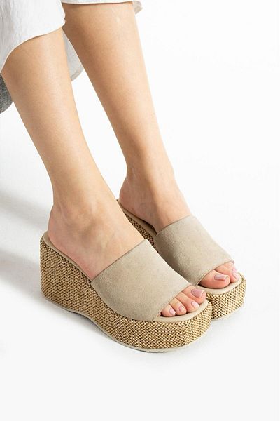CICIKIZ Γυναικείες παντόφλες Wedge Heel