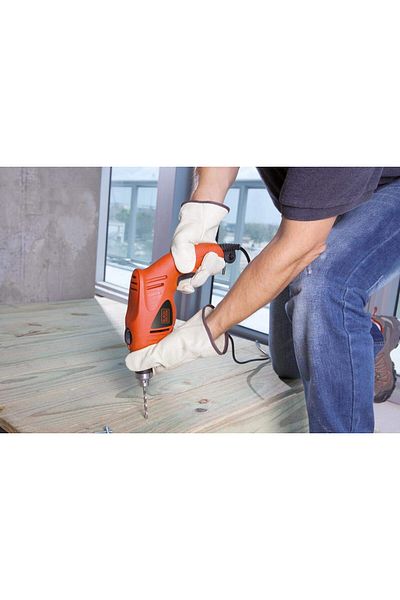 Black&Decker Black Decker Hammer Drill, 480w, 10mm Single Speed, Dual Function Drilling & Hammering