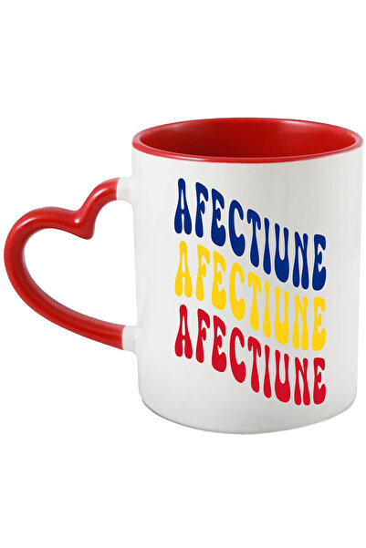 StoryGift Romania Cana Cuvantul Afectiune, in Culorile Steagului Romaniei, Ro...