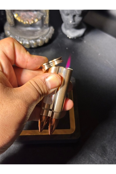 Hunter Mermi Izgaralı Lüks Hediyelik Çakmak - Özel Tasarım ve Şık Görünüm