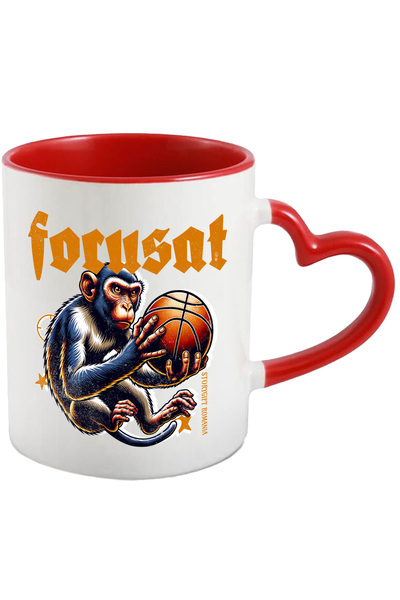 StoryGift Romania Cana Maimuta jucand baschet text motivational FOCUSAT, 330m...