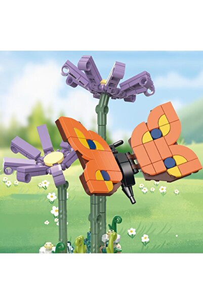 MEGA Blok Çiçek 173 Parça (Kelebek)