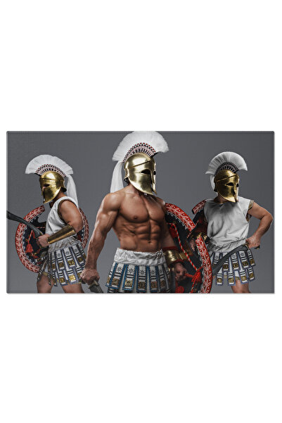 StoryGift Romania Tablou Canvas Gladiator Roman In Lupta, Eroism In Imperiul ...